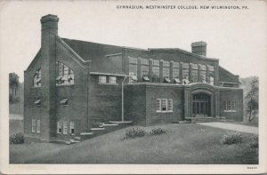 Postcard Gymnasium Westminster College New Wilmington PA