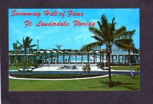 FL Swimming Pool Hall of Fame Ft Fort Lauderdale Florida Postcard