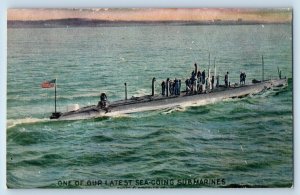 US Navy Postcard Sea Going Submarines Giffin Coal. Co Keene New Hampshire NH