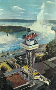 Canada The Oneida Observation Tower Niagara Falls Ontario Chrome Postcard 08.14