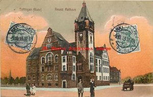 Germany, Hattingen, Neues Rathaus, Stamps, 1913 PM, Niem's 1910