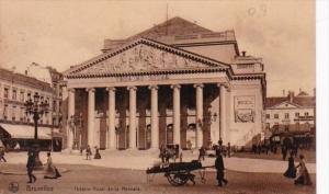 Belgium Bruxelles Theatre Royal de la Monnaie 1909