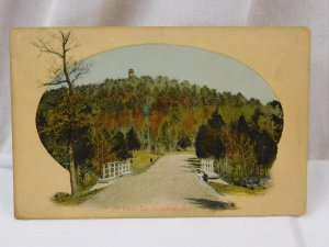 Circa 1910 Big Round Top, Gettysburg, PA Civil War Unused German Postcard P27