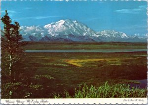 Postcard Alaska Majestic Mount McKinley