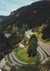 Germany Hochschwarzwald Hoellental mit Ravennabruecke