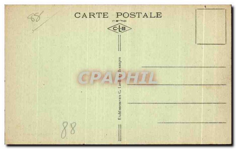 Old Postcard Saint Die General view