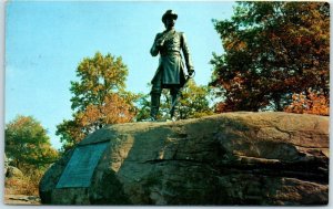 M-40159 Warren Monument Gettysburg Pennsylvania