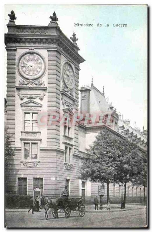 Paris - 7 - Ministre de la Guerre - CPA - 