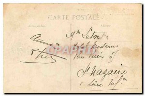 Old Postcard Paris Concorde Square statue of Strasbourg and the Automobile Cl...