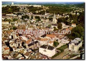 Modern Postcard Coulommiers (S & M) General Aerial View