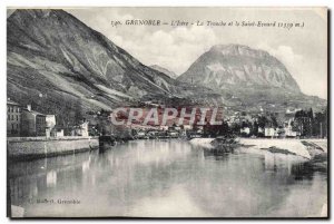 Old Postcard La Tronche Grenoble and Saint Eynard