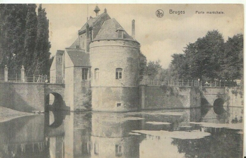 Belgium Postcard - Bruges - Porte Marechale - TZ12082