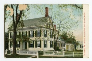 Postcard House Uncle Tom's Cabin Written In Brunswick Maine Standard View Card 