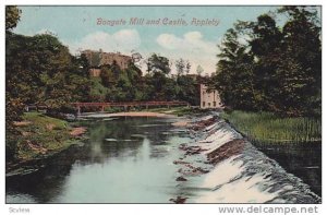 Bongate Mill and castle, Appleby, Cumbria, England, United Kingdom, PU-1908