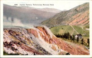 Yellowstone National Park Jupiter Terrace