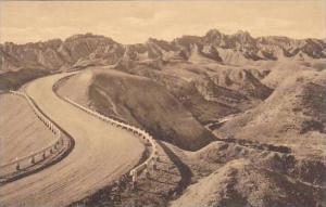 South Dakota Wall Dillon Pass Badlands National Monument Albertype