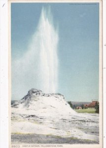 Castle Geyser Yellowstone National Park Detroit Publishing