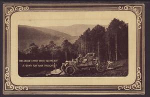 This Doesn't Imply What You Mean,Automobile Postcard