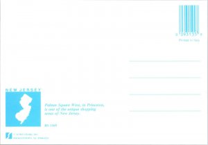 Continental Postcard Palmer Square West Princeton, New Jersey CF5