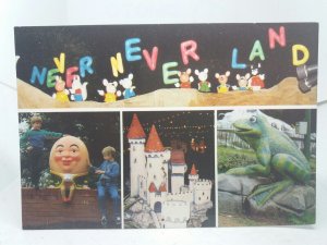 Never Never Land Southend on Sea Essex Vintage Multiview Postcard 1988