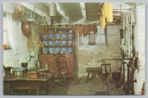 Virginia~Winter Kitchen~South Park As Laundry Room~Vintage Postcard 
