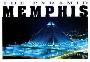 Tennessee Memphis The Pyramid 22,500 Seat Arena Home Of The University Of Mem...