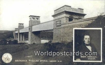 Robert Stephenson, Engineer Britannia Tubular Bridge UK, England, Great Brita...