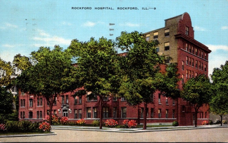 Illinois Rockford The Rockford Hospital 1942