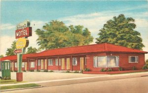 Postcard 1940s Nevada Reno Mary's Motel occupational Roadside 24-139