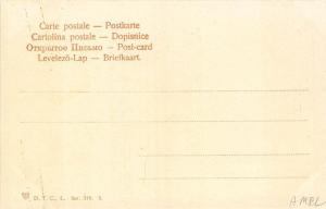 Different German Fraternities Regulated Sword Fight Postcard