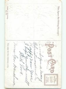 Divided-Back CHRISTMAS SCENE Great Postcard W9745