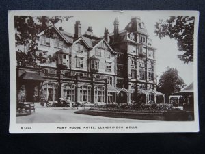 Wales Llandrindod Wells PUMP HOUSE HOTEL c1915 RP Postcard by Kingsway S1222