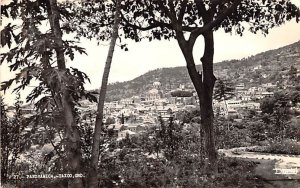 Panoramica Taxco Gro Mexico Tarjeta Postal Real Photo Unused 