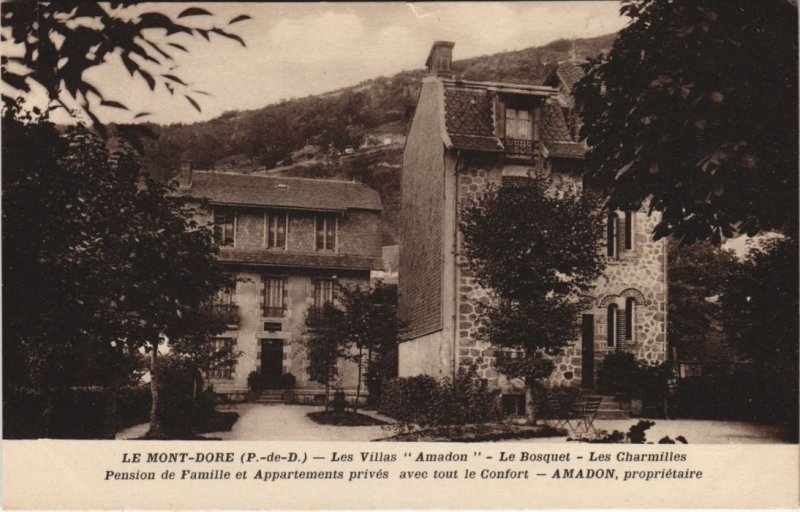 CPA Le Mont Dore Les Villas Amadon, Le Bosquet, Les Charmilles (1238975)