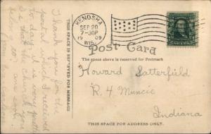 Kenosha WI Simmons Factory c1910 Postcard