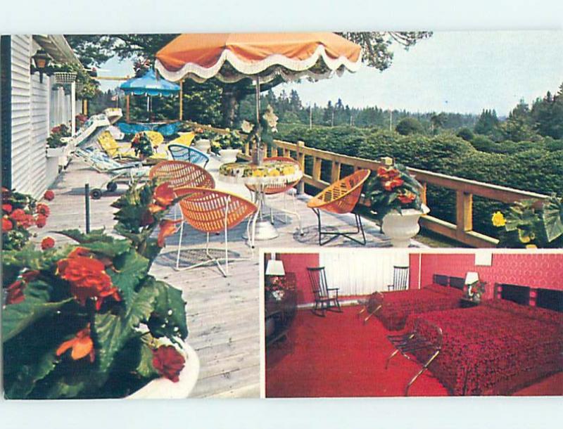 Unused Pre-1980 MOTEL SCENE St. Andrews - Near St. John New Brunswick NB G7239