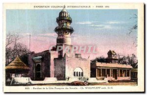 Old Postcard Exposition Coloniale Internationale Paris 1931 Pavilion of the F...