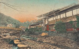 Japan Nagasaki Hand Tinted Postcard 06.50