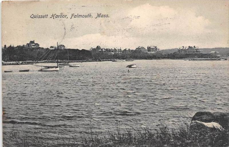 Massachusetts Falmouth View of  Quissett Harbor