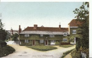 Sussex Postcard - Swan Hotel - Fittleworth - Ref A5915