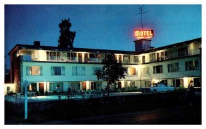 Postcard MOTEL SCENE Victoria British Columbia BC AU5293