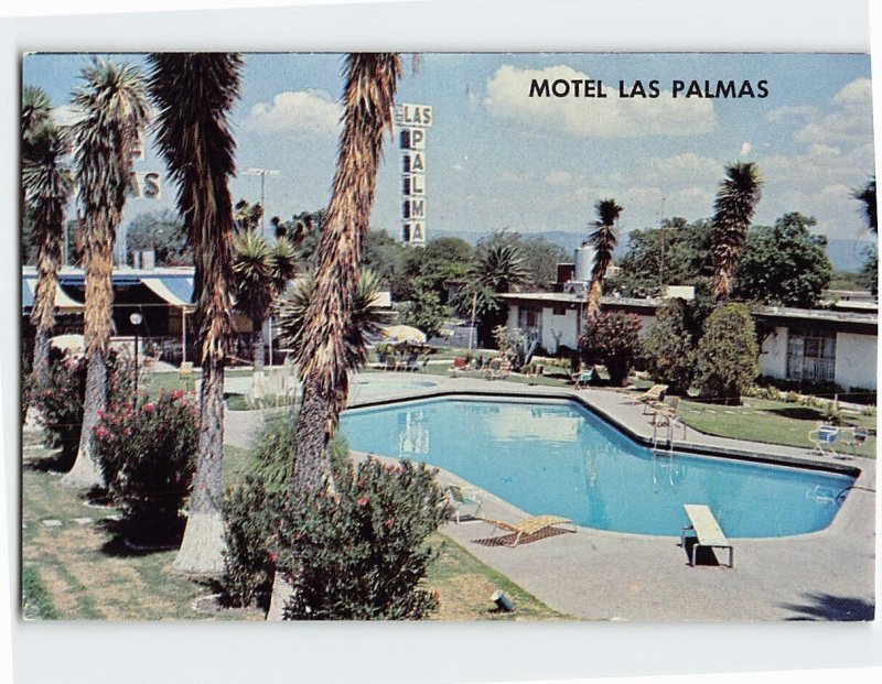 Postcard Motel Las Palmas, Matehuala, Mexico