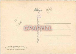 Old Postcard Thiers P D House Pirou General view Viaduct Great Turning