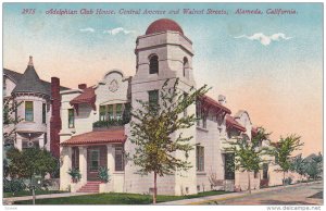 Exterior,  Adelphian Club House,  Central Avenue and Walnut Streets,   Alamed...