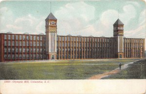 Columbia South Carolina c1910 Postcard Olympia Cotton Mill