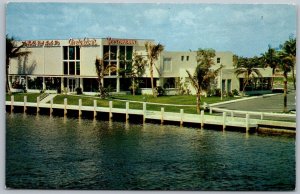 Fort Lauderdale Florida 1950s Postcard Creighton's Restaurant
