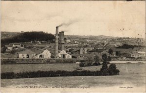 CPA MONTBARD - Vue des Usine métallurgiques fondées en 1895 (115707)