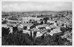 BR17515 Nimes vue generale sur la ville et les Arens france