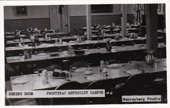 Minnesota Lake City Dining Room Frontenac Methodist Camps Real Photo