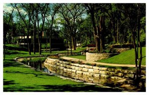 Postcard PARK SCENE Winnipeg Manitoba MB AS5234